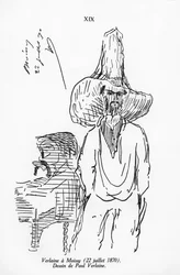 1870年7月22日、モワシーのヴェルレーヌ
